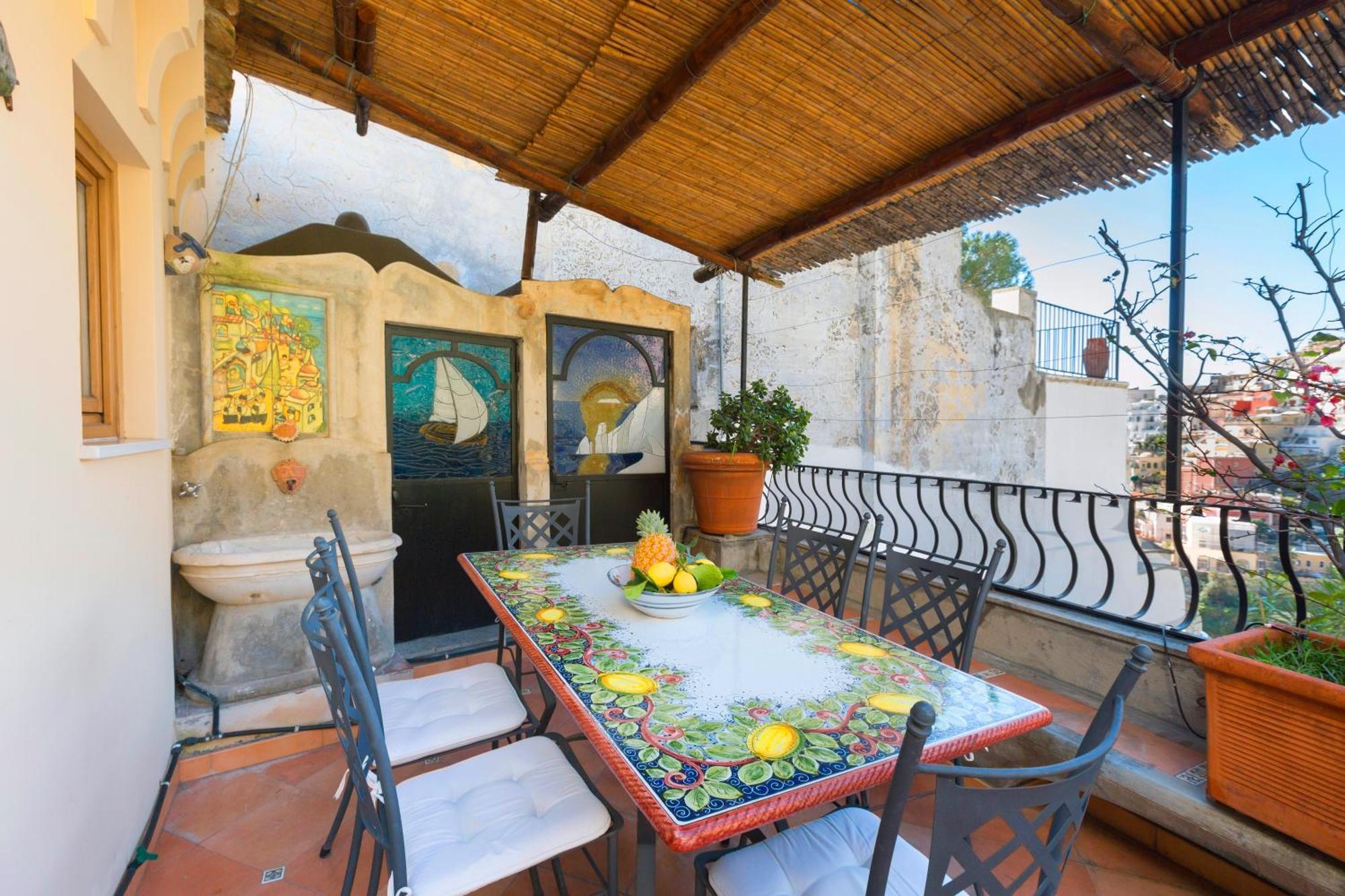 Yourhome - Alcova Apartment Positano Luaran gambar